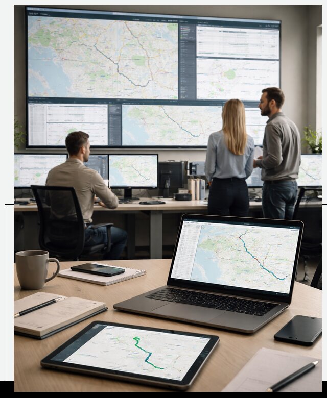 Трекинг грузов и Fleet Management, мониторинг автопарка в Каменске-Уральском