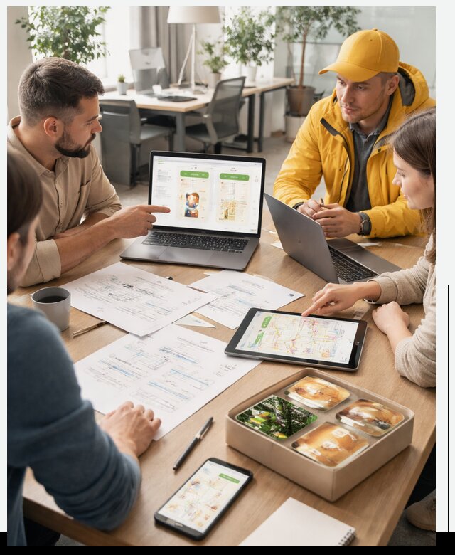 Разработка агрегатора доставки еды в Каменске-Уральском от 15957 р., АвикейКмн