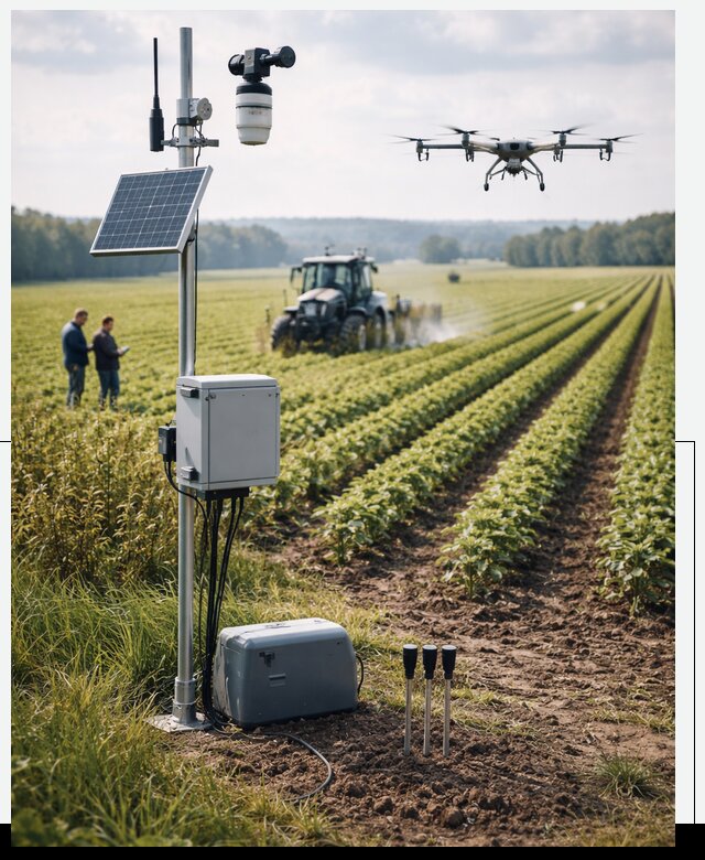 Разработка IoT мониторинга полей в Каменске-Уральском от 9042 р. | АвикейКмн